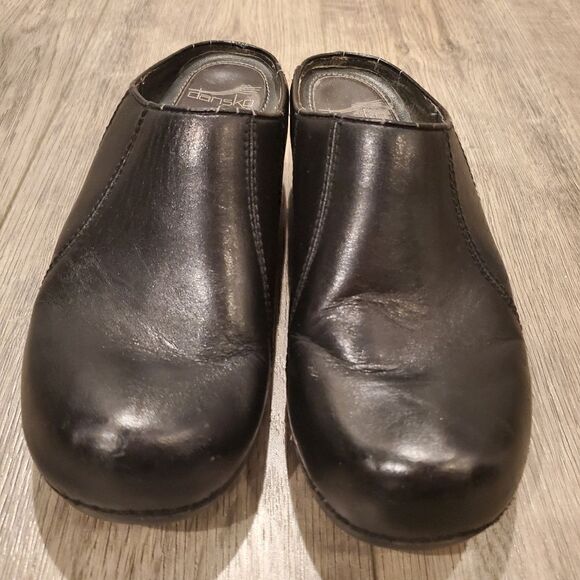 Dansko Womens Black Mules - Picture 2 of 7